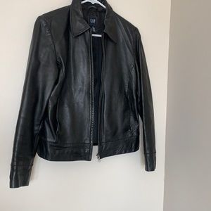 GAP //leather jacket